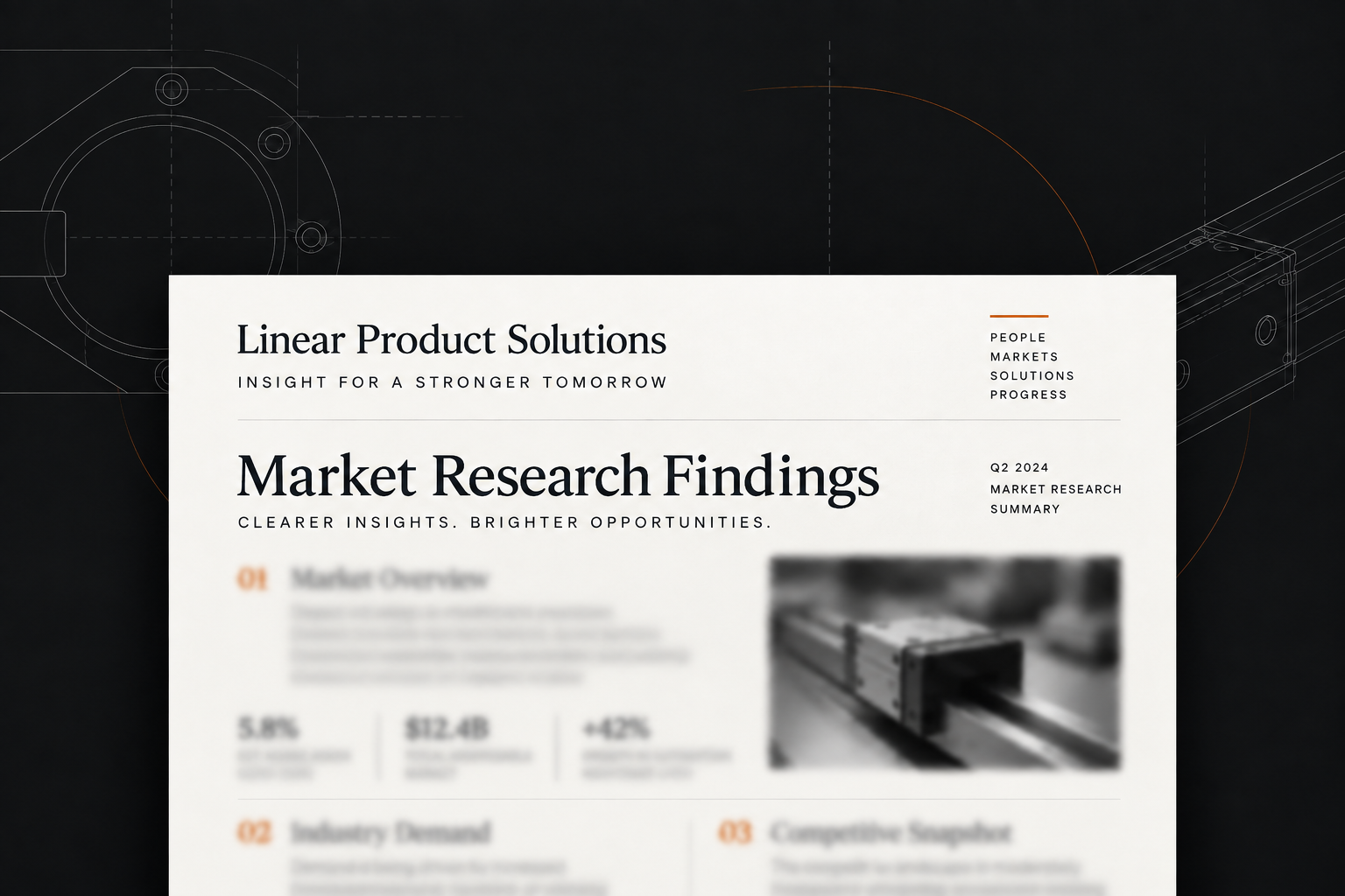 Linear Product Solutions market research findings summary